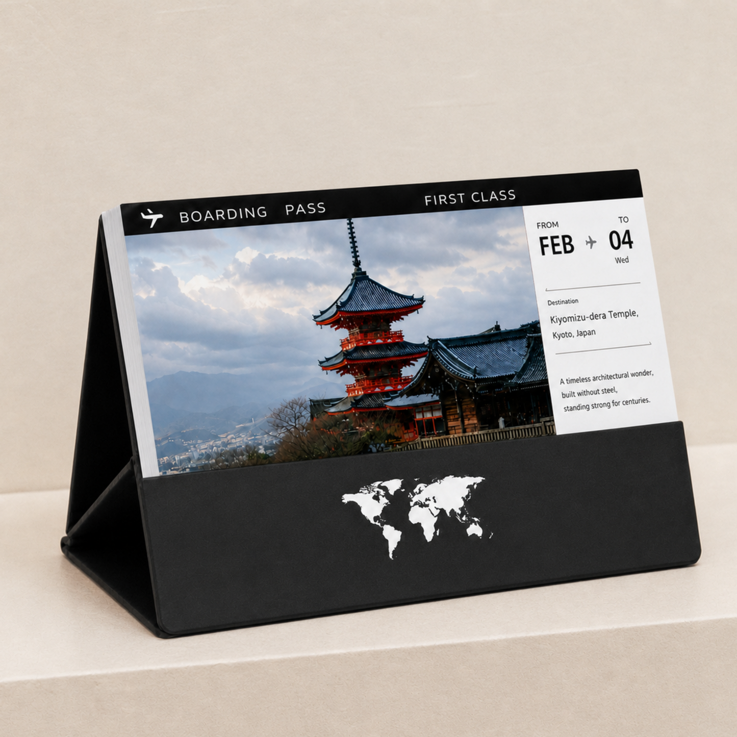 2027 Flight Ticket Calendar & Travel Almanac